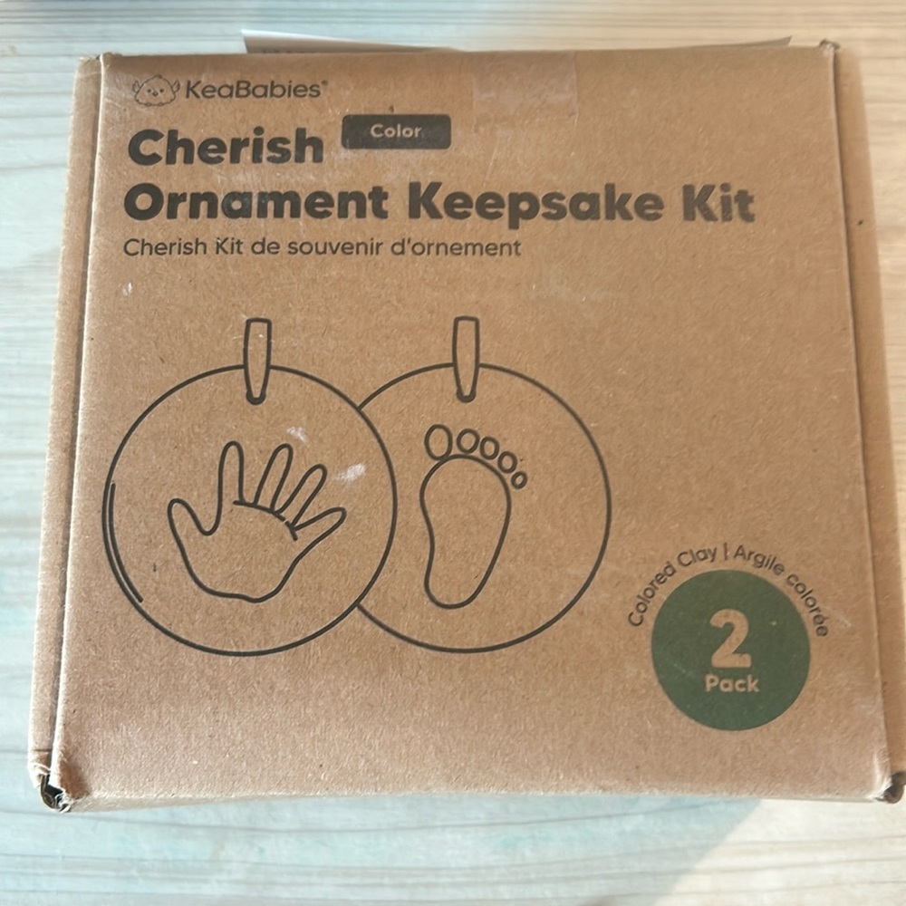 Kea Babies Ornament Keepsake Kit - new